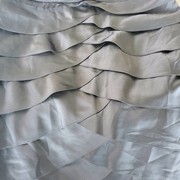 Victor Costa Black Tiered Ruffle Maxi Skirt – Elegant Eveningwear – Size 10 - Picture 8 of 15